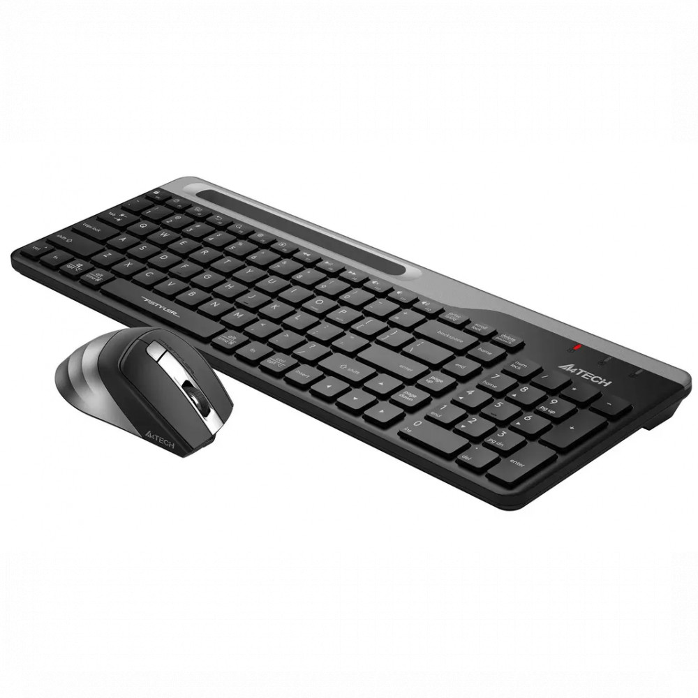 Клавиатура + мышь A4Tech Fstyler FB2535C FB2535C SMOKY GREY - миниатюра 3