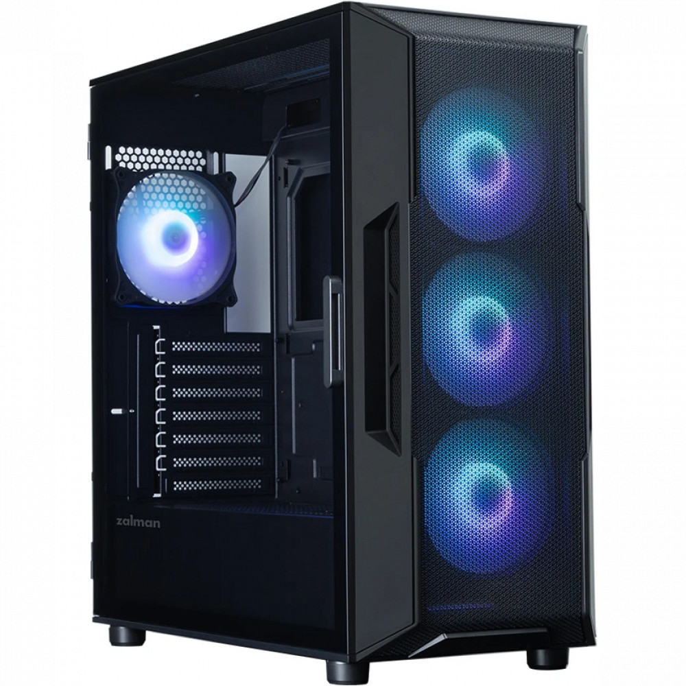 Корпус Zalman i3 NEO ARGB V2 Black i3 Neo ARGB V2 Black Mid-Tower — фото товара