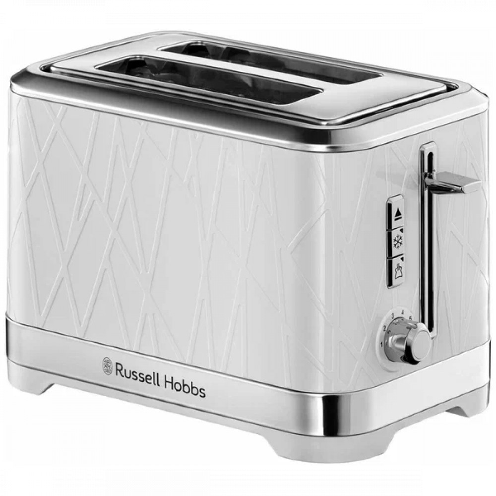 Тостер Russell Hobbs Structure 2S Toaster White 23957036002 1050 Вт — фото товара