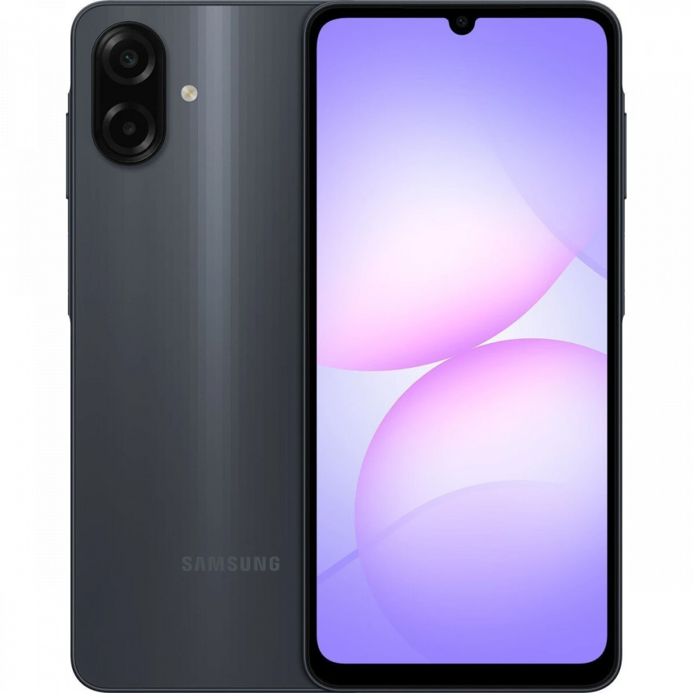 Смартфон Samsung Galaxy A07 4G 6/128Gb Black SM-A075FZKHCAU 128 Гб, 6 Гб — фото товара