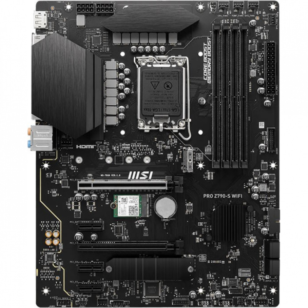 Материнская плата MSI PRO Z790-S WiFi PRO Z790-S WIFI ATX, LGA 1700 - миниатюра 2
