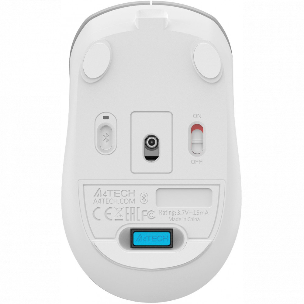 Мышь A4Tech Fstyler FB26CS AIR Icy White Бюджетные, Беспроводная - миниатюра 10
