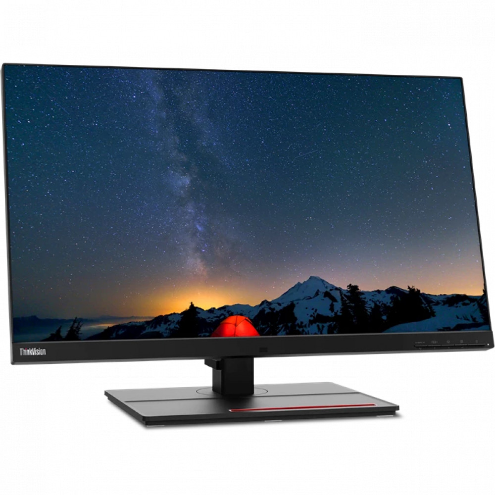 Монитор Lenovo P27u-20 Black/Red 62CBRAS6CB 27 ", IPS, 4K UHD 3840x2160 (16:9), 60 Гц - миниатюра 2