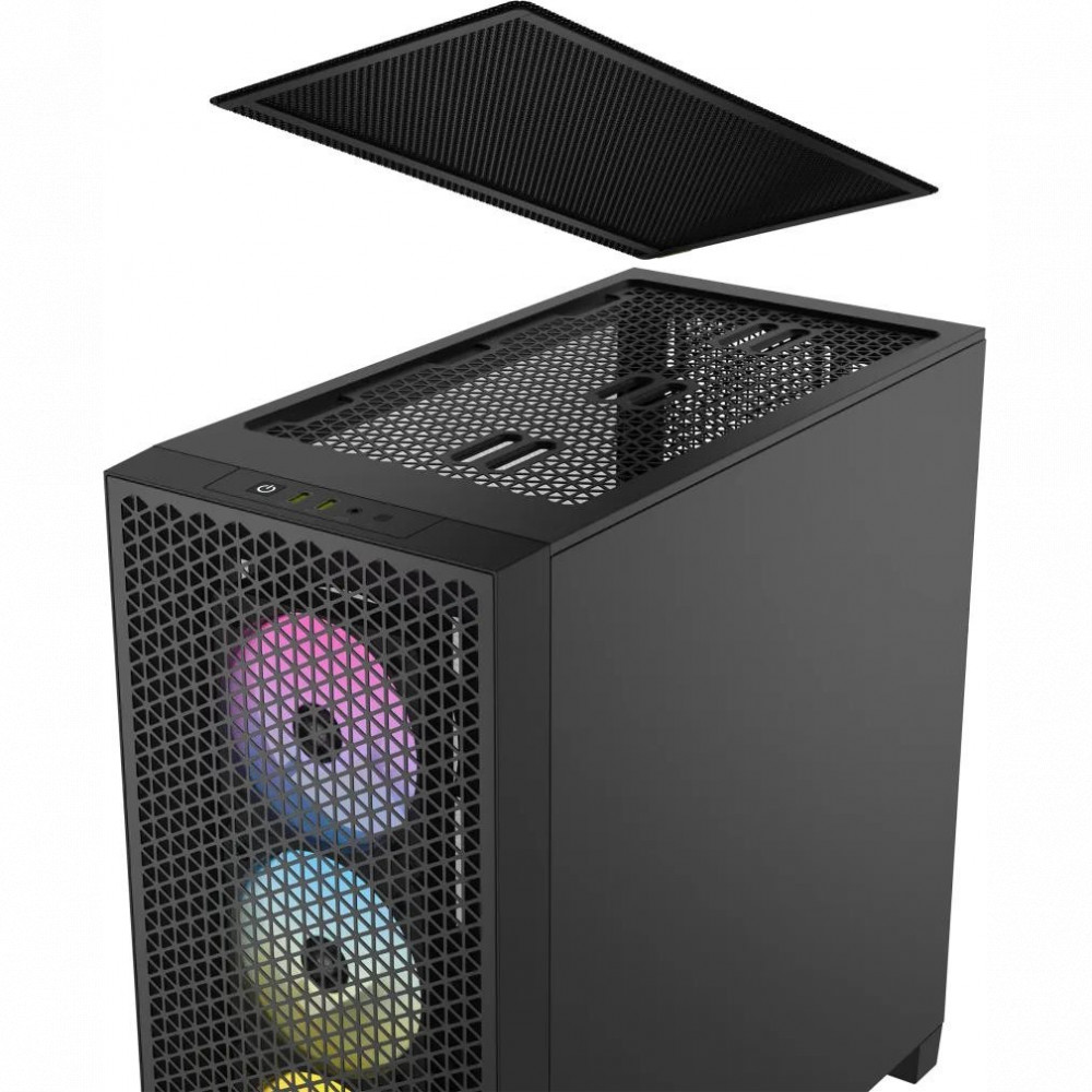 Корпус Corsair 3000D RGB Airflow Black CC-9011255-WW Mid-Tower - миниатюра 15