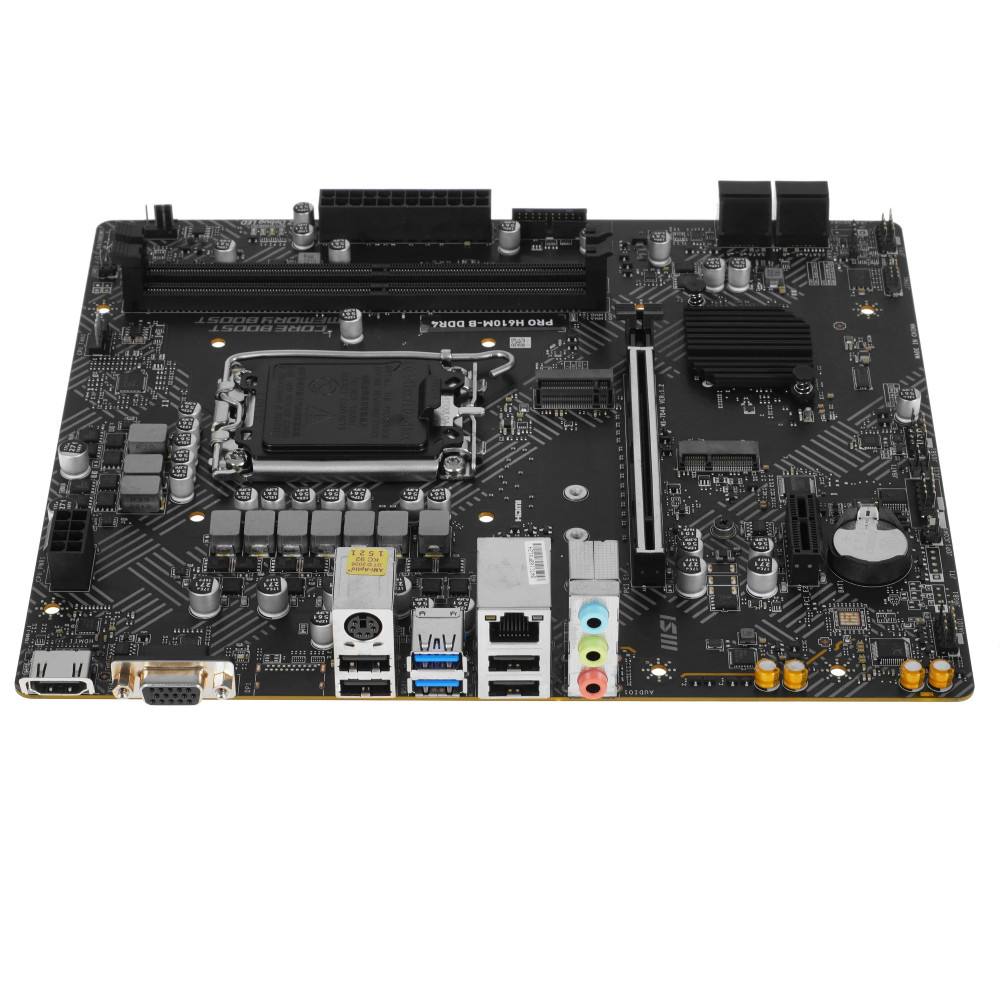 Материнская плата MSI PRO H610M-B Micro-ATX, LGA 1700 - миниатюра 5
