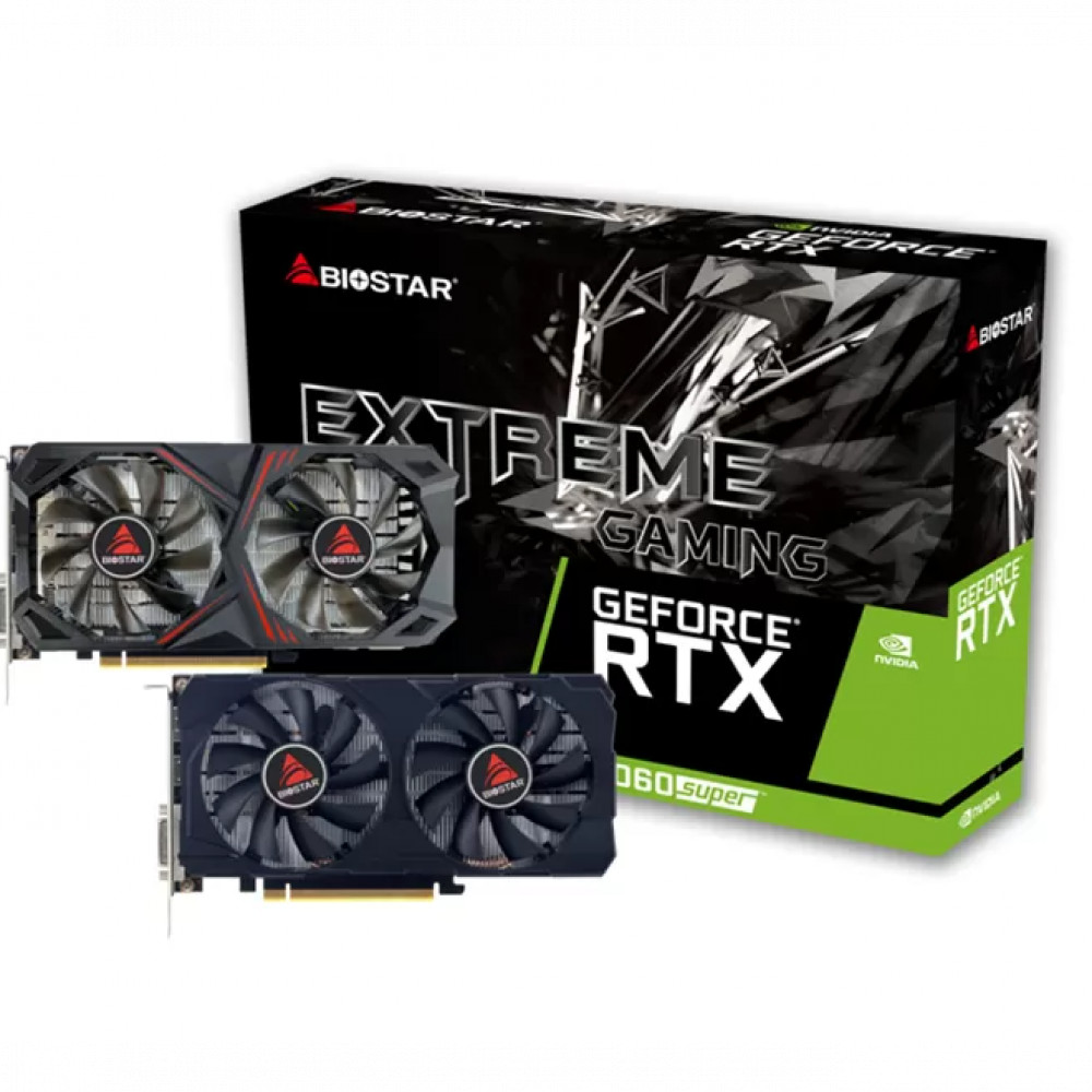 Видеокарта BIOSTAR GEFORCE RTX2060 SUPER VN2066RF82 8 ГБ - миниатюра 2