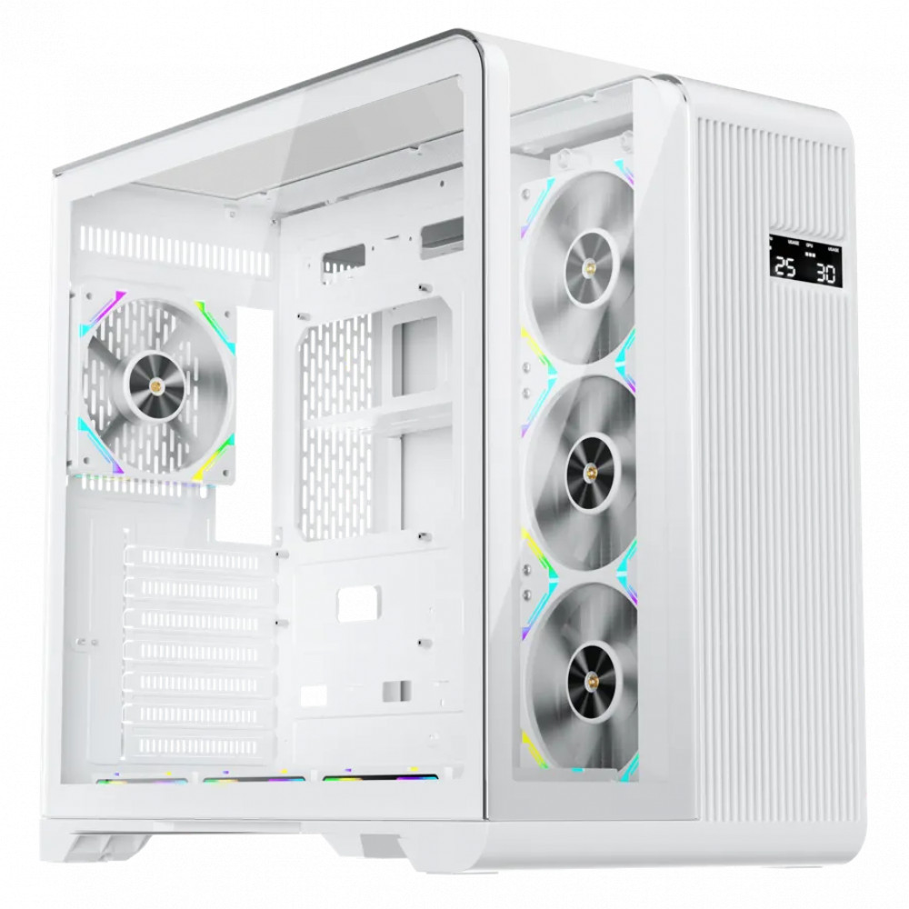 Корпус 1STPLAYER RT7 White RT7-WH-3FC7R-W-1FC7-W Mid-Tower — фото товара