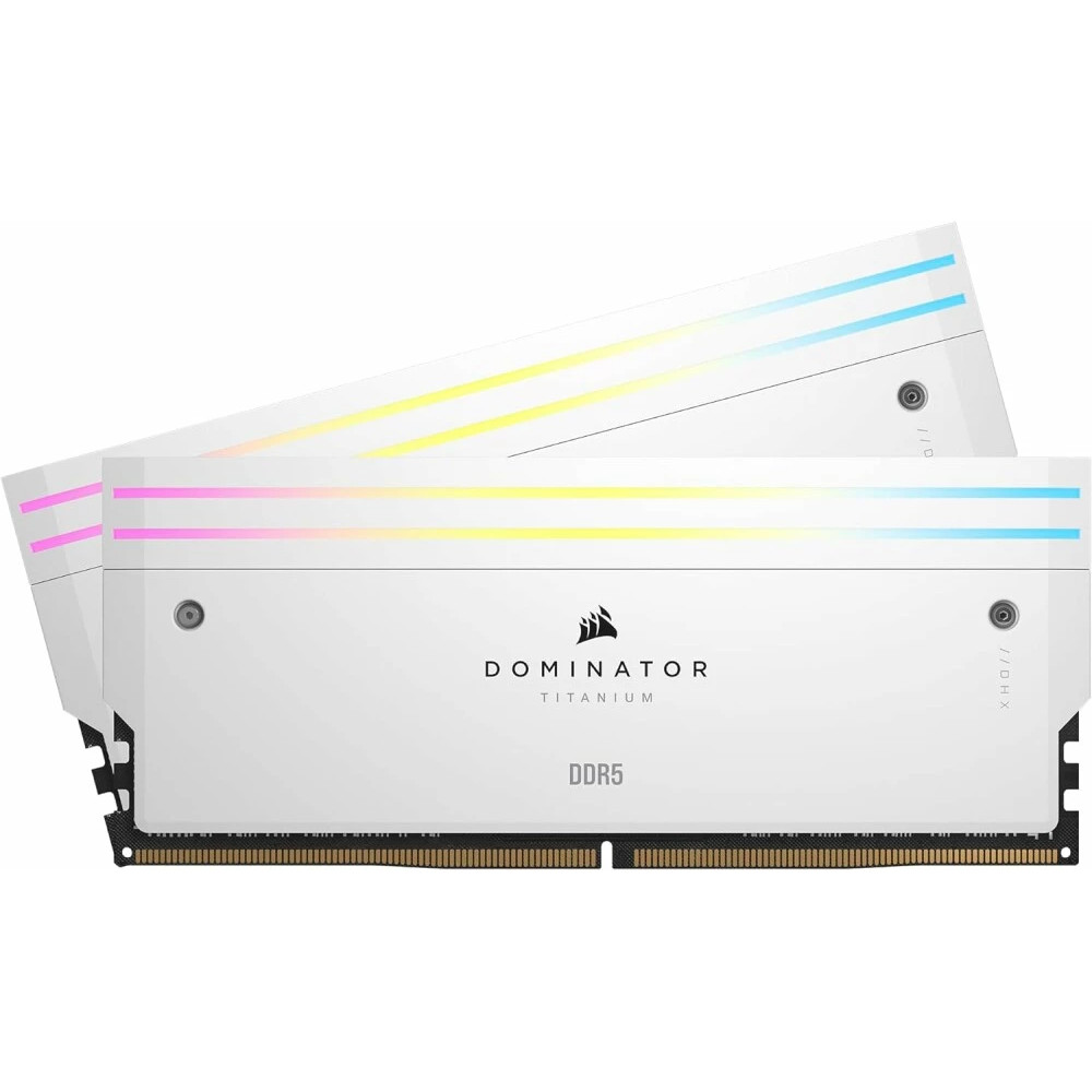 ОЗУ Corsair Dominator Titanium RGB CMP32GX5M2X7200C34W DIMM, DDR5, 32 Гб (2 х 16 Гб), 7200 МГц — фото товара