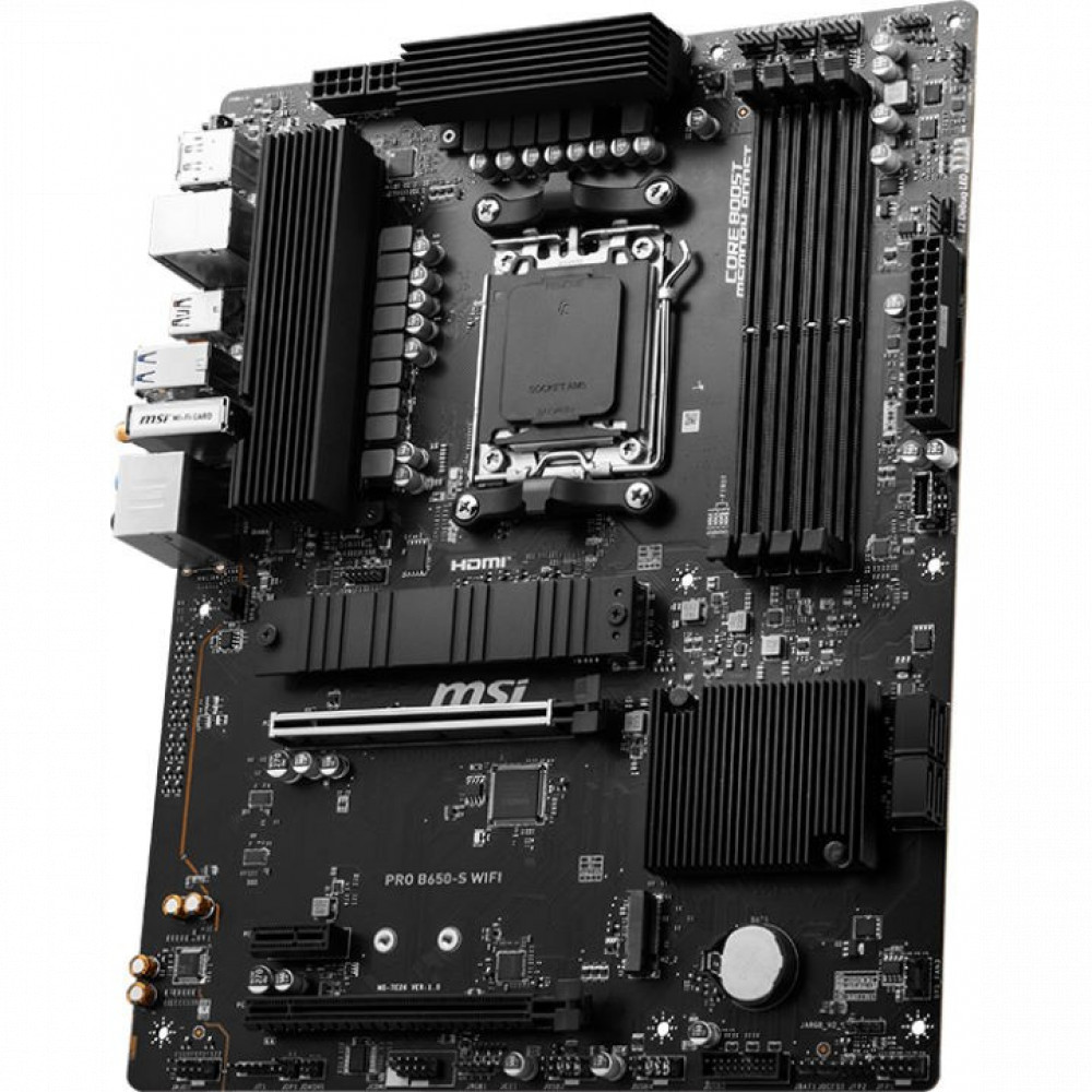 Материнская плата MSI PRO B650-S WIFI ATX, AMD AM5 - миниатюра 3
