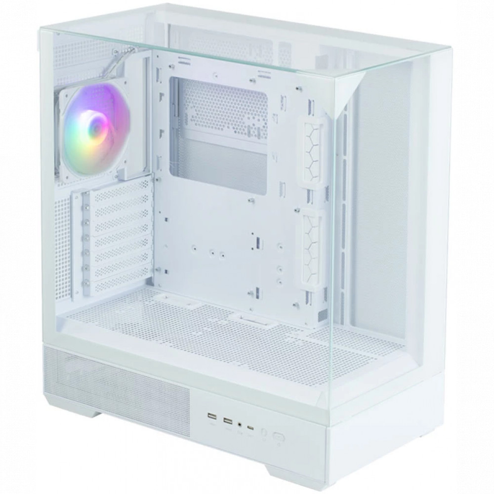 Корпус Zalman P40 Prism White Mid-Tower - миниатюра 2