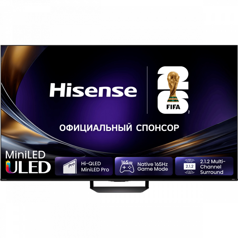 Телевизор Hisense 65U7S PRO 65 ", Smart TV, Черный — фото товара