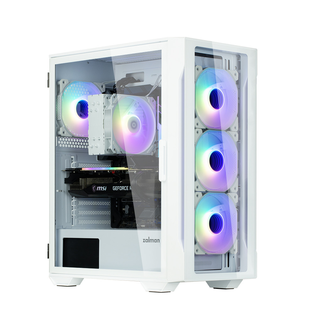 Корпус Zalman I3 NEO TG White Mid-Tower - миниатюра 3