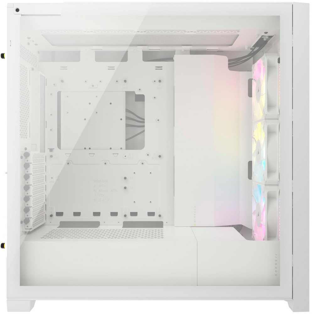 Корпус Corsair iCUE 5000D RGB Airflow White CC-9011243-WW Mid-Tower - миниатюра 4