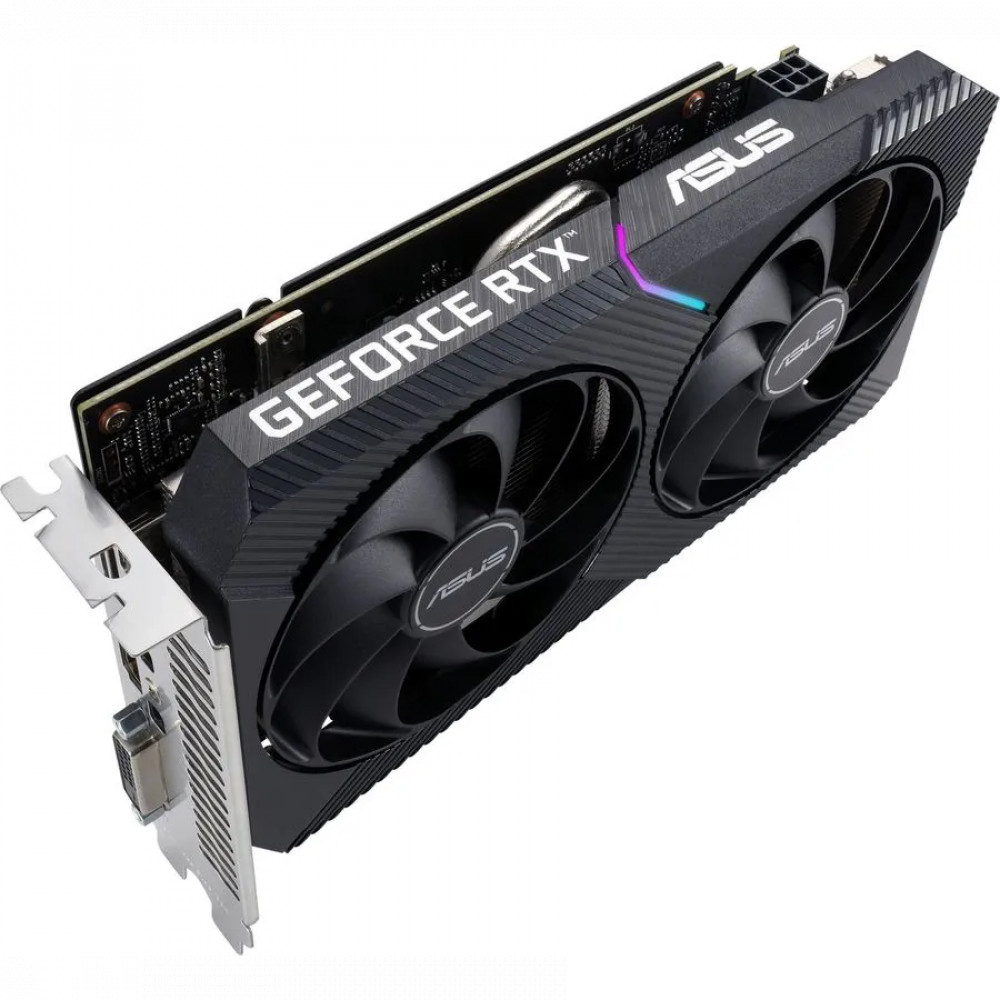 Видеокарта Asus NVIDIA GeForce RTX 3050 DUAL-RTX3050-O8G-V2 8 ГБ - миниатюра 3
