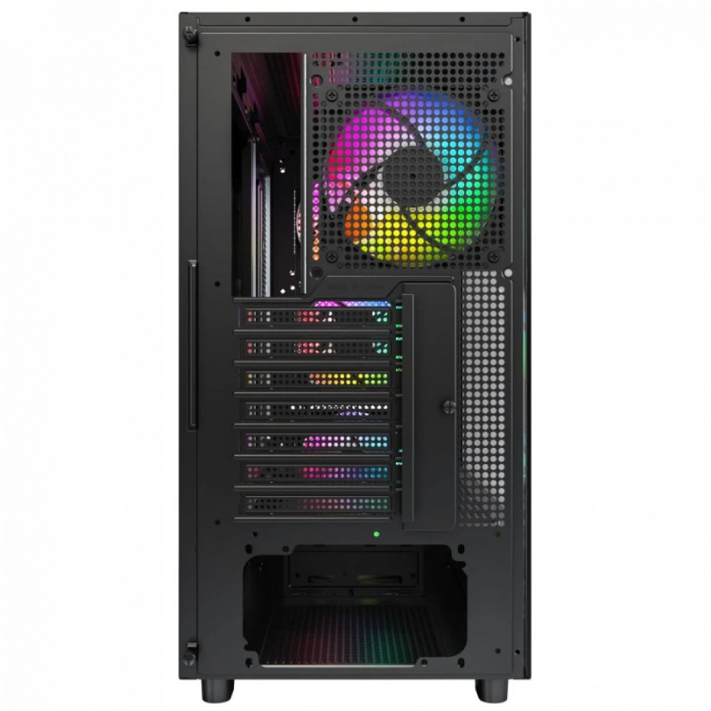 Корпус Montech XR WOOD BLACK Mid-Tower - миниатюра 5