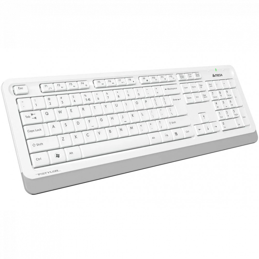 Клавиатура + мышь A4Tech Fstyler FG1010S White FG1010S-White Fstyler - миниатюра 6