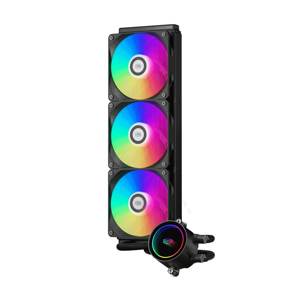 Система охлаждения PCcooler DA360 ARGB BK Для процессора — фото товара