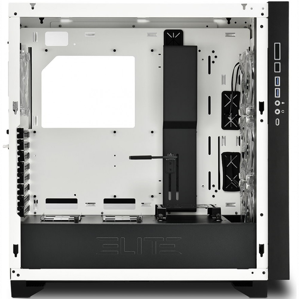 Корпус Sharkoon ELITE SHARK CA300T WHITE ELITE SHARK CA300T Wh Full-Tower - миниатюра 5