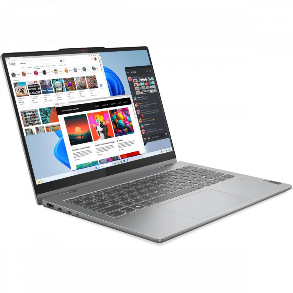 Ноутбук Lenovo IdeaPad 5 2-in-1 14IRH9 83KX0041PS 14 ", WUXGA 1920x1200 (16:10), Intel, Core i7, 16 Гб, 512 ГБ, Intel UHD Graphics — фото товара