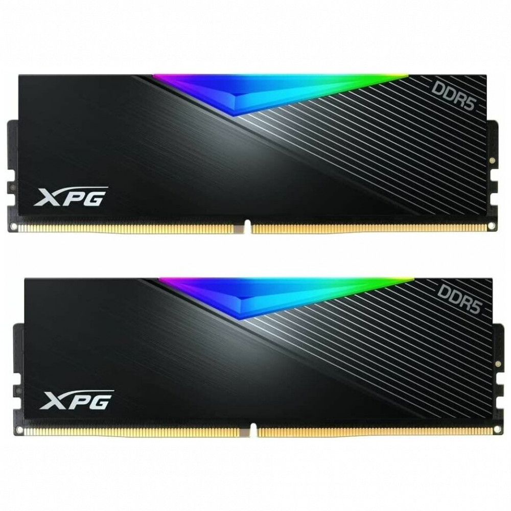 ОЗУ ADATA XPG Lancer RGB [AX5U5600C3616G-DCLARBK] DIMM, DDR5, 32 Гб (2 х 16 Гб), 5600 МГц — фото товара