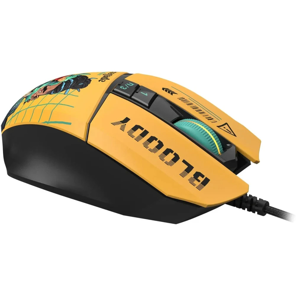 Мышь Bloody W63 Max Renegade Yellow Sunset W63 MAX/ RENEGADE SUNSET ACTIVATED Игровые, Проводная - миниатюра 5