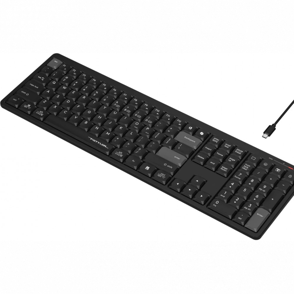 Клавиатура A4Tech Fstyler FBX55C Black FBX55C BLACK Беспроводная, Bluetooth - миниатюра 6