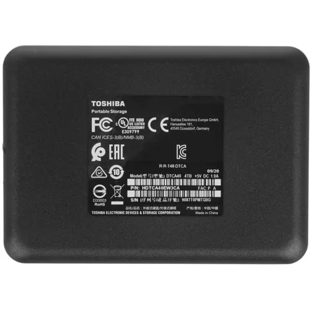 Внешние накопители Toshiba Canvio Advance [HDTCA40EW3CA] 4 ТБ - миниатюра 2