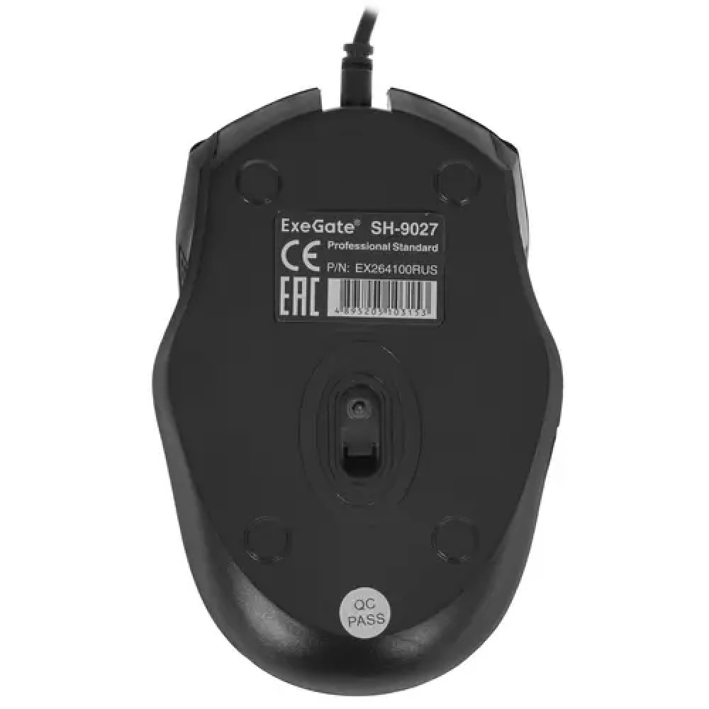 Мышь ExeGate SH-9027 EX264100RUS Бюджетные, Проводная - миниатюра 4