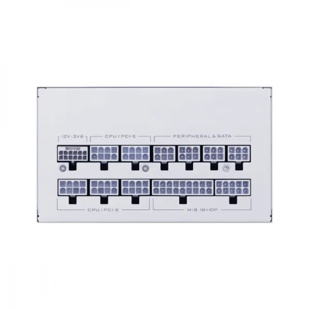 Блок питания Lian Li SX0850P WHITE G9P.SX0850P.W000.EU 850 Вт, 80+ Platinum - миниатюра 3