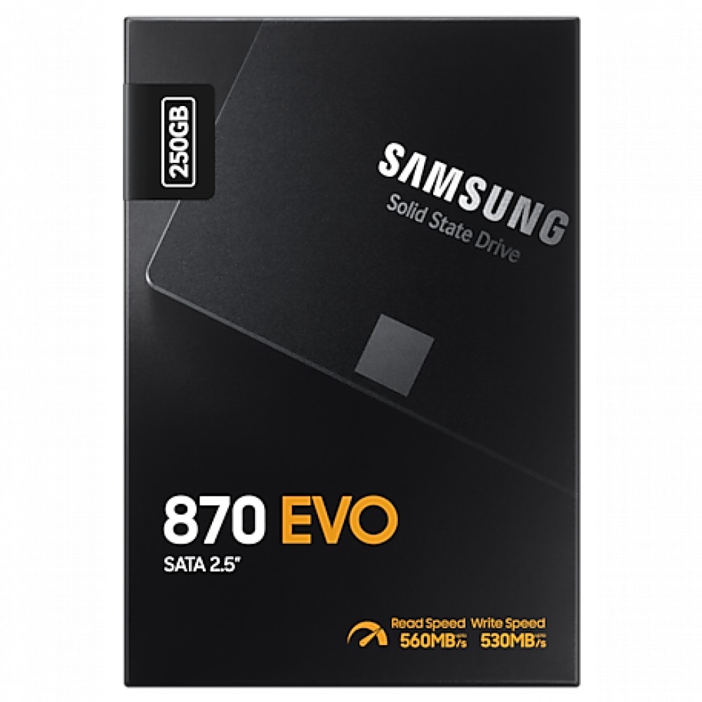 Жесткий диск Samsung 870 EVO Client SSD 250 ГБ MZ-77E250BW SSD (твердотельные), 250 ГБ, 2.5 дюйма, SATA - миниатюра 6