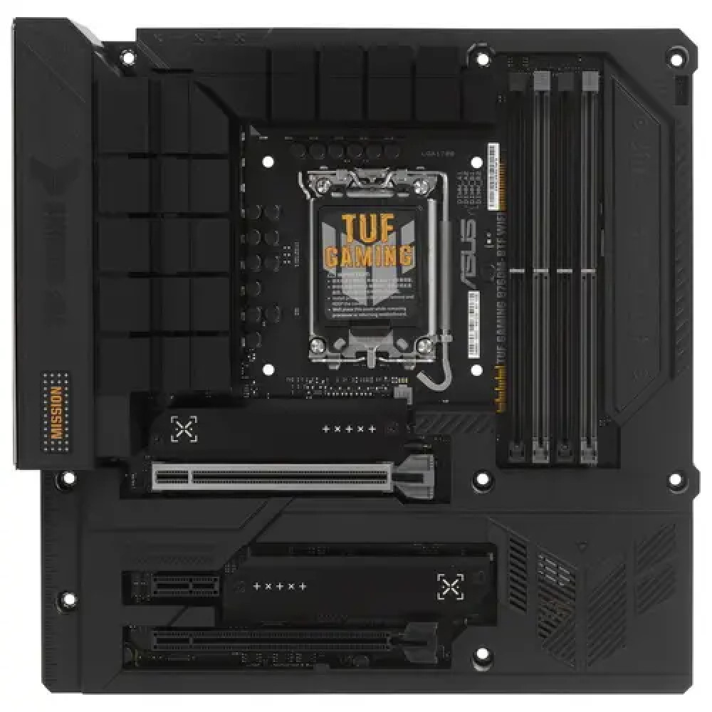 Материнская плата Asus TUF GAMING B760M-BTF WIFI Micro-ATX, LGA 1700 — фото товара