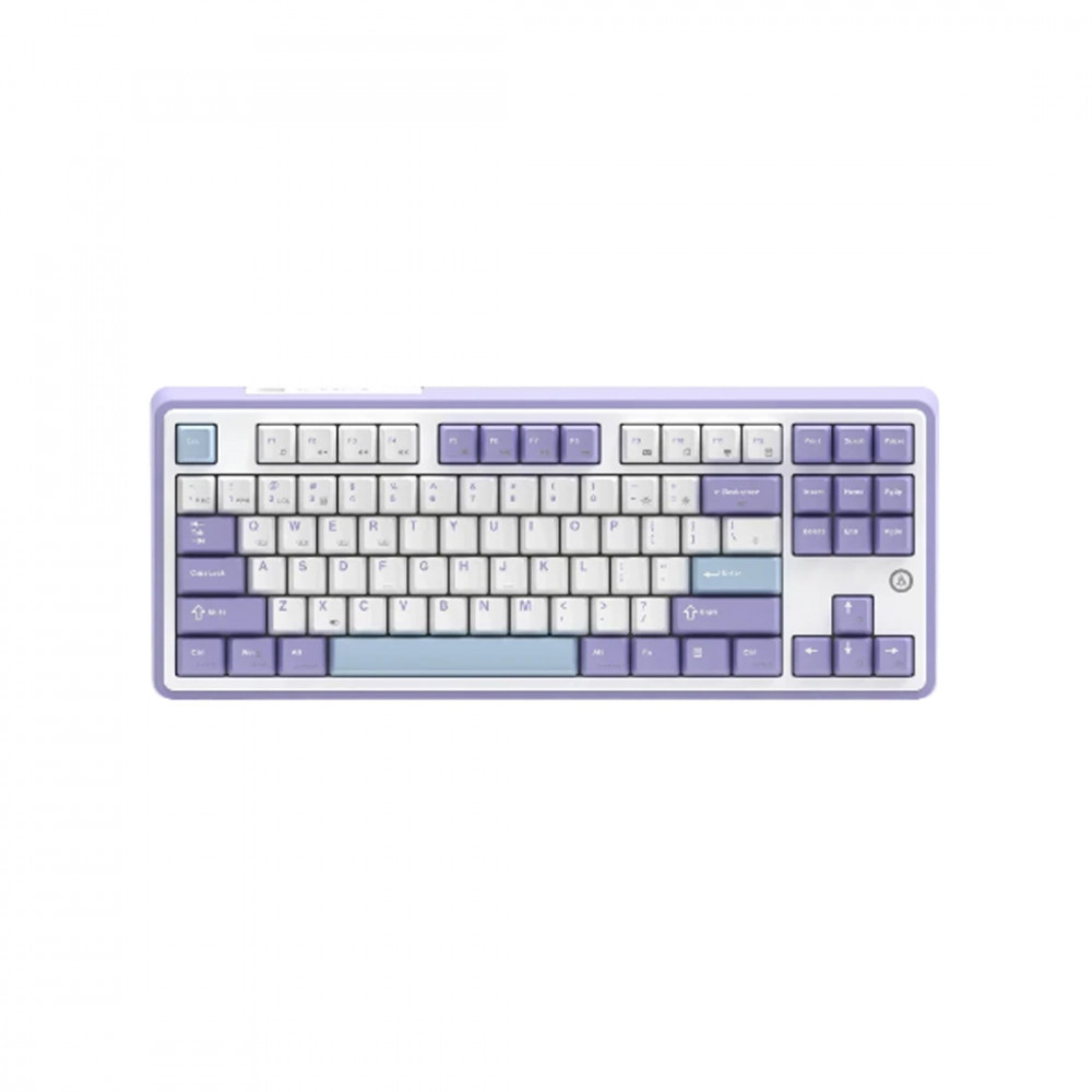 Клавиатура Ajazz AK870 Gift Switch AK870 GIFT SWITCH-(PURPLE-WHITE-BLUE) Беспроводная, Bluetooth — фото товара