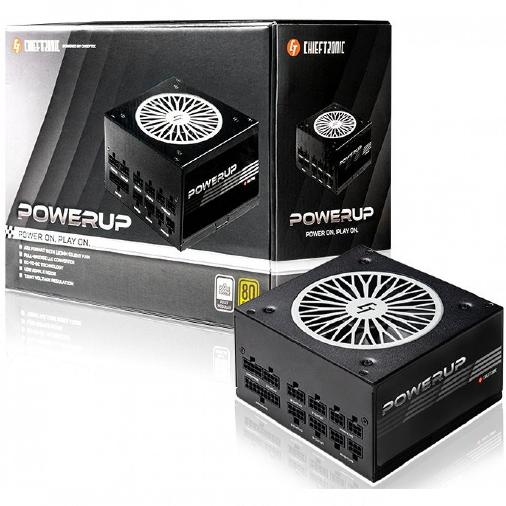 Блок питания Chieftec PowerUp GPX-850FC 850 Вт - миниатюра 8
