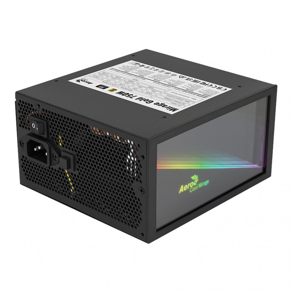 Блок питания Aerocool Mirage Gold 650W 4711099472581 650 Вт, 80+ Gold — фото товара