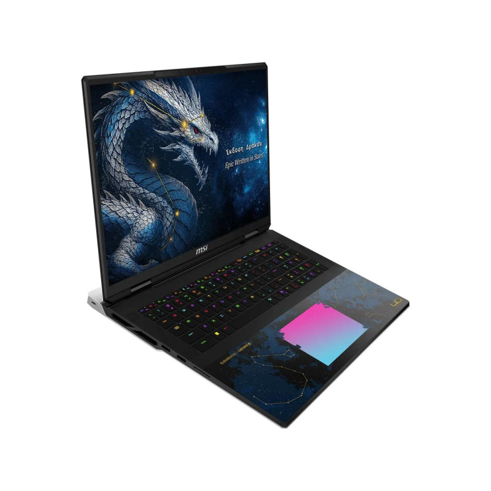 Ноутбук MSI Titan 18 HX Dragon Edition Draco 9S7-1824D6-1251 18 ", 4K Ultra HD + 3840x2400 (16:10), Intel, Core Ultra 9, 4 ТБ, nVidia GeForce RTX 5090, Windows 11 Home — фото товара