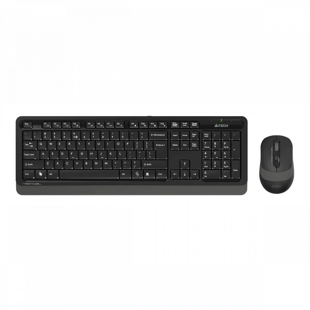 Клавиатура + мышь A4Tech Fstyler FG1010S Black-Grey FG1010S GREY — фото товара