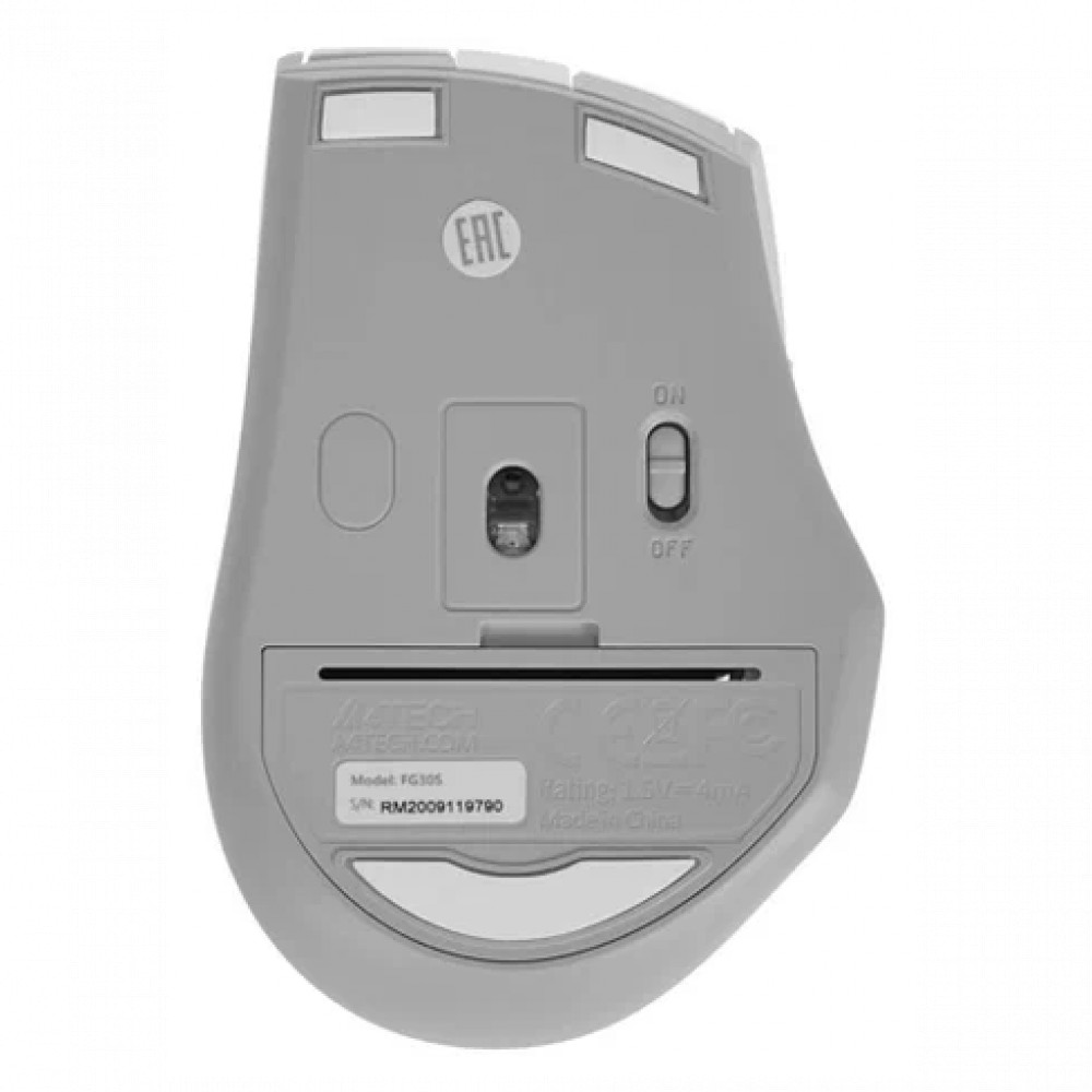 Мышь A4Tech Fstyler FG30S FG30S GREY Бюджетные, Беспроводная - миниатюра 2