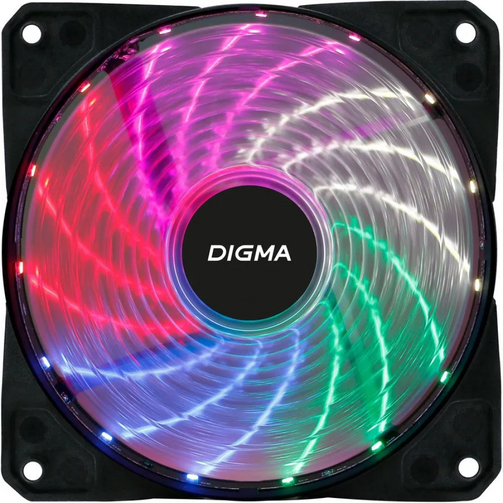 Система охлаждения Digma DFAN-FRGB2 Для системного блока — фото товара