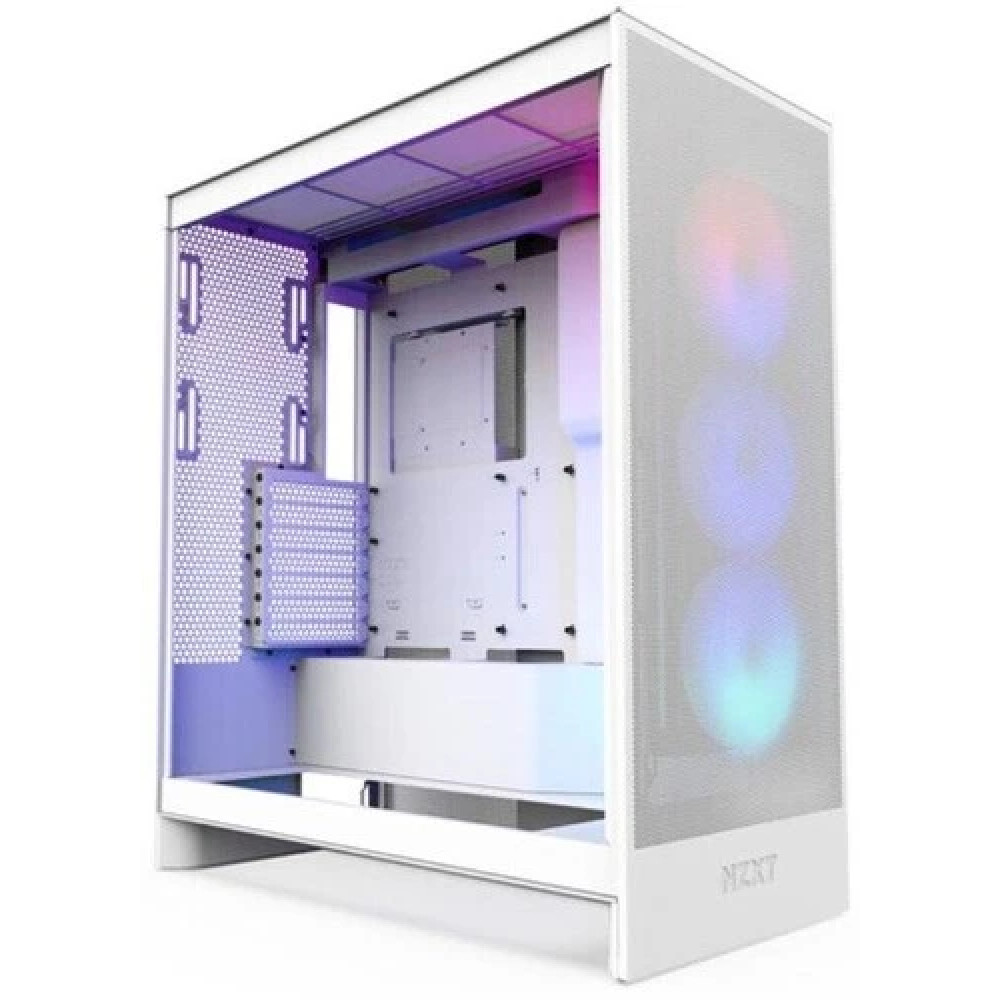 Корпус NZXT H7 Flow RGB Белый CM-H72FW-R1 Mid-Tower — фото товара
