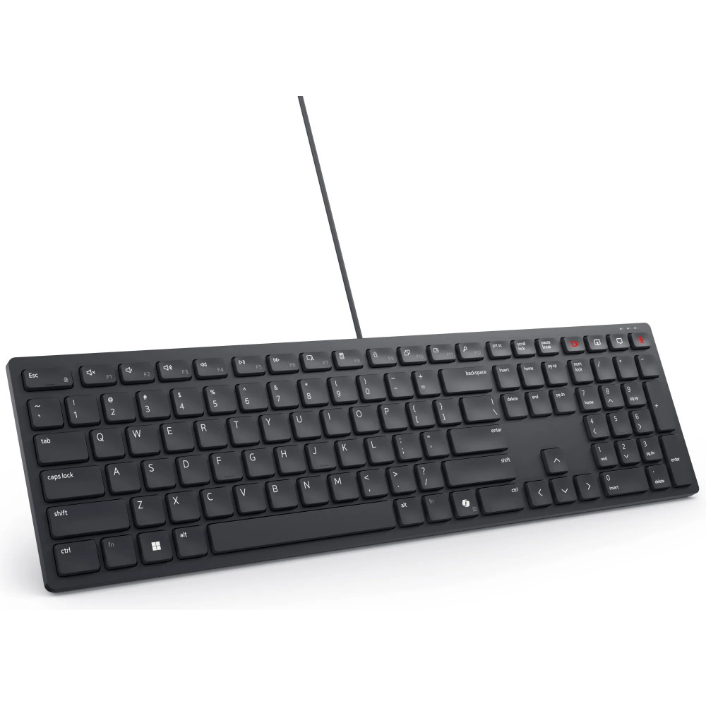 Клавиатура Dell KB525C, Black 580-BBTF Проводная, USB - миниатюра 2