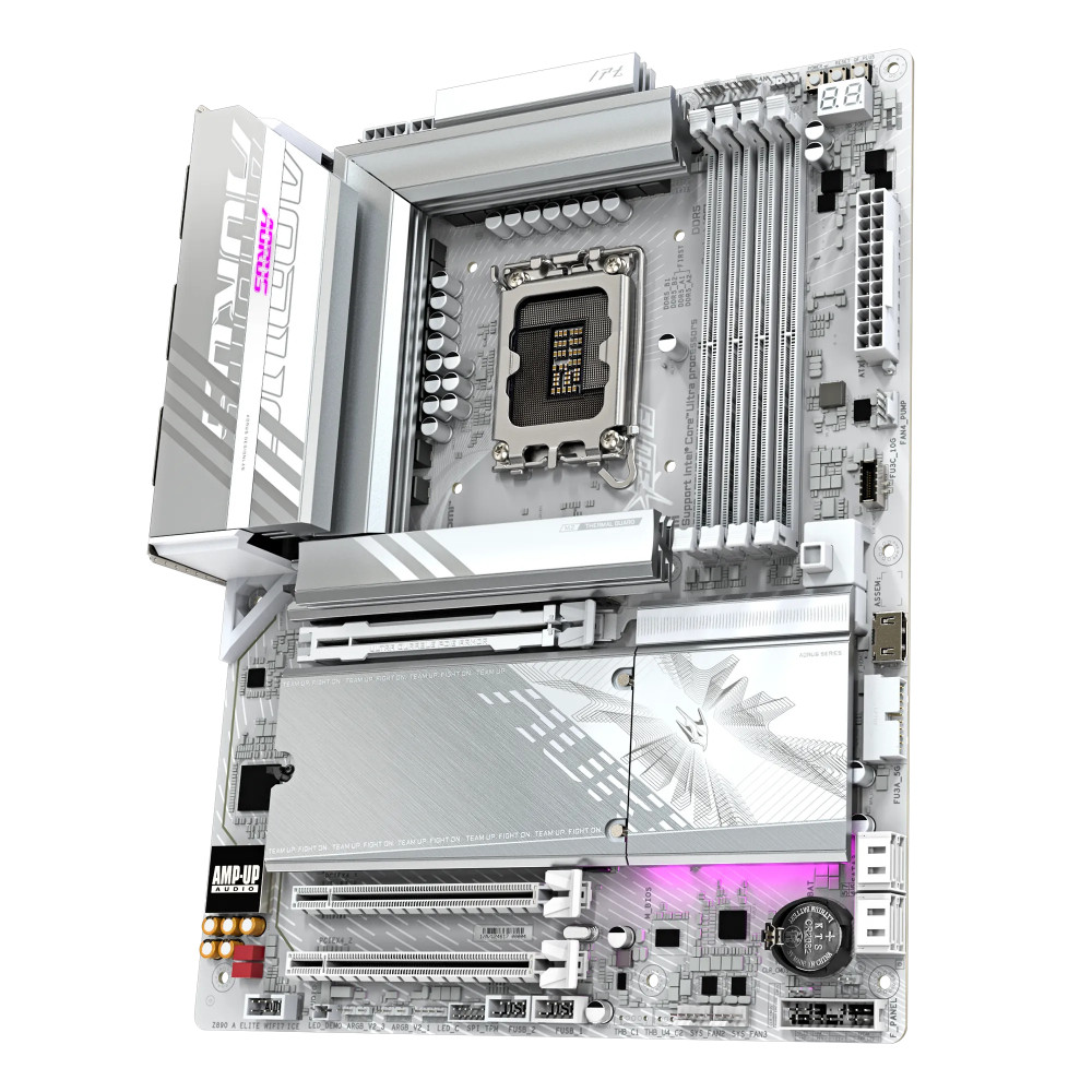 Материнская плата Gigabyte Z890 AORUS ELITE WIFI7 ICE Z890 A ELITE WIFI7 ICE ATX, LGA 1851 - миниатюра 2