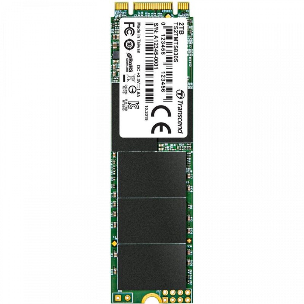 Жесткий диск Transcend 830S 2048GB M.2 TS2TMTS830S SSD (твердотельные), 2 ТБ, M.2, SATA - миниатюра 3