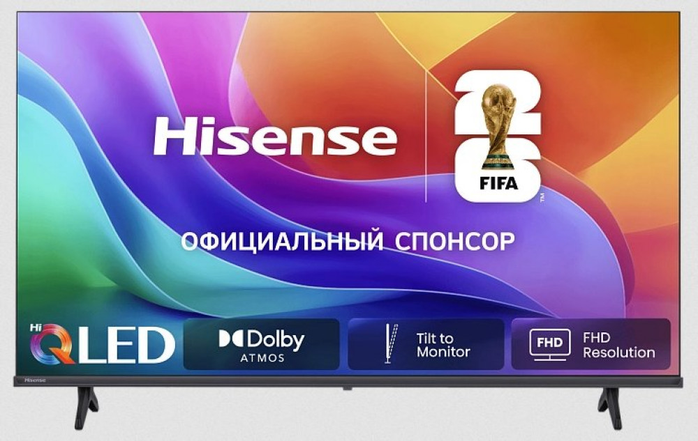 Телевизор Hisense 40A5S RU 40 ", Smart TV, Черный — фото товара