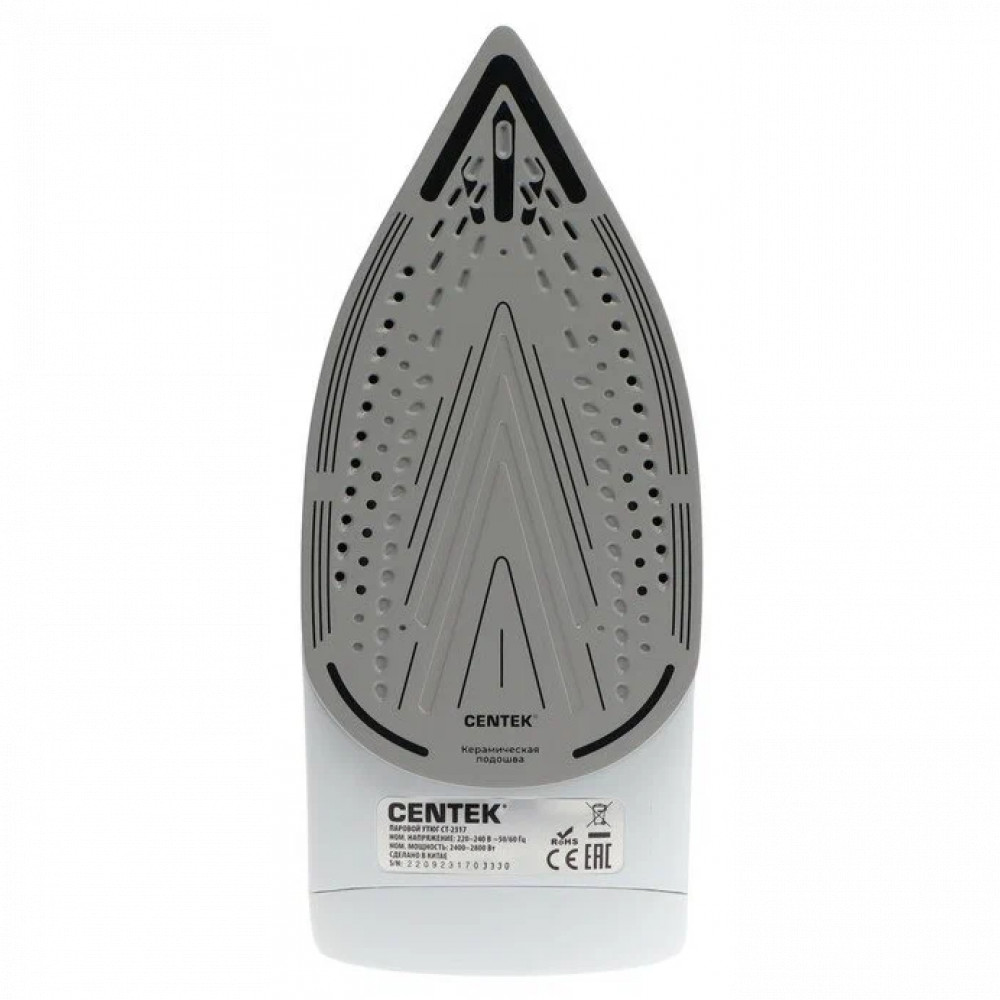 Centek CT-2317/BLACK Утюг, 2800 Вт - миниатюра 4