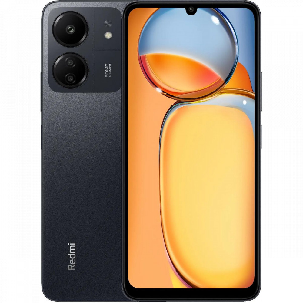 Смартфон Xiaomi Redmi 13C Чёрный 23106RN0DA_8/256_MB 256 Гб, 8 Гб — фото товара