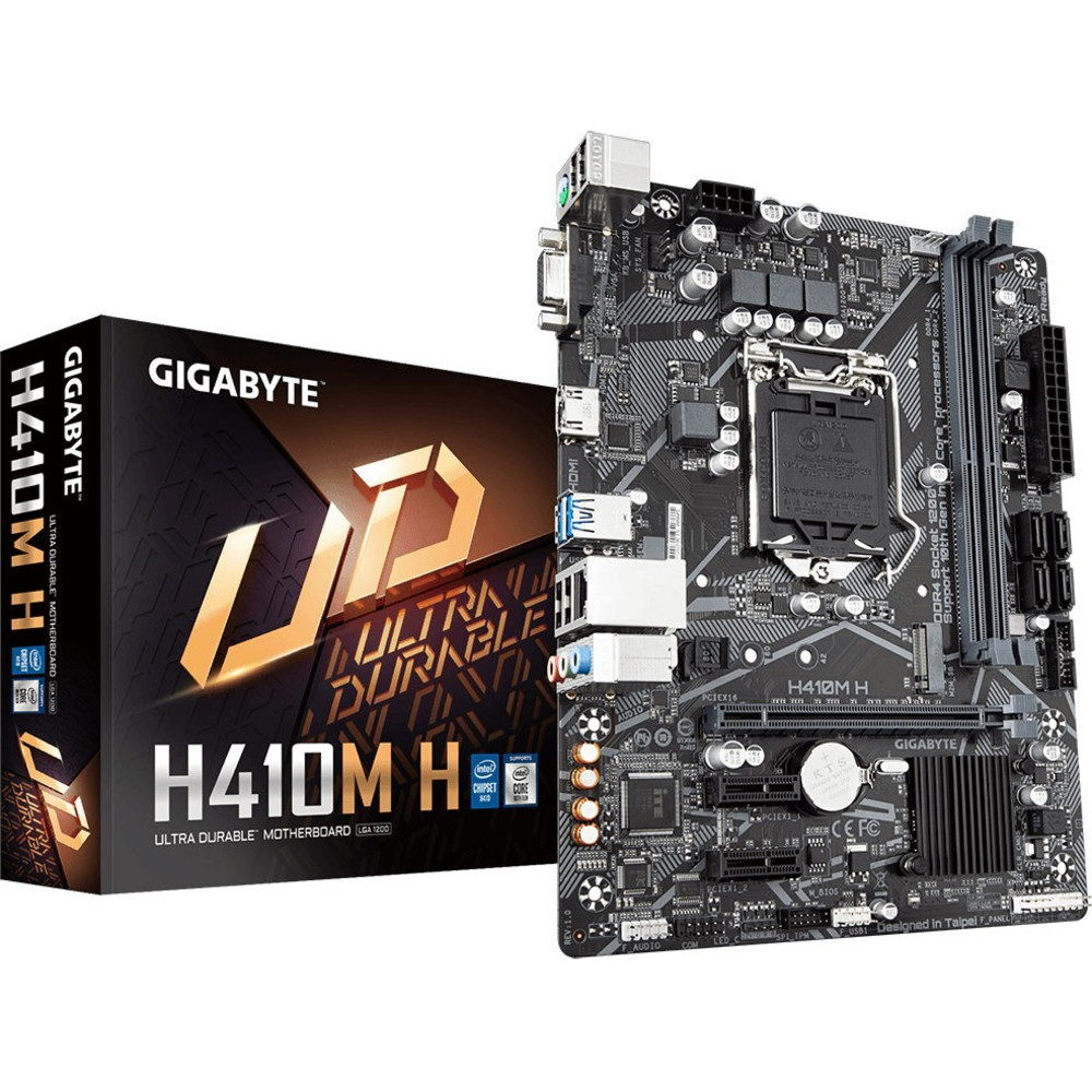 Материнская плата Gigabyte H410M H Micro-ATX, LGA 1200 - миниатюра 5