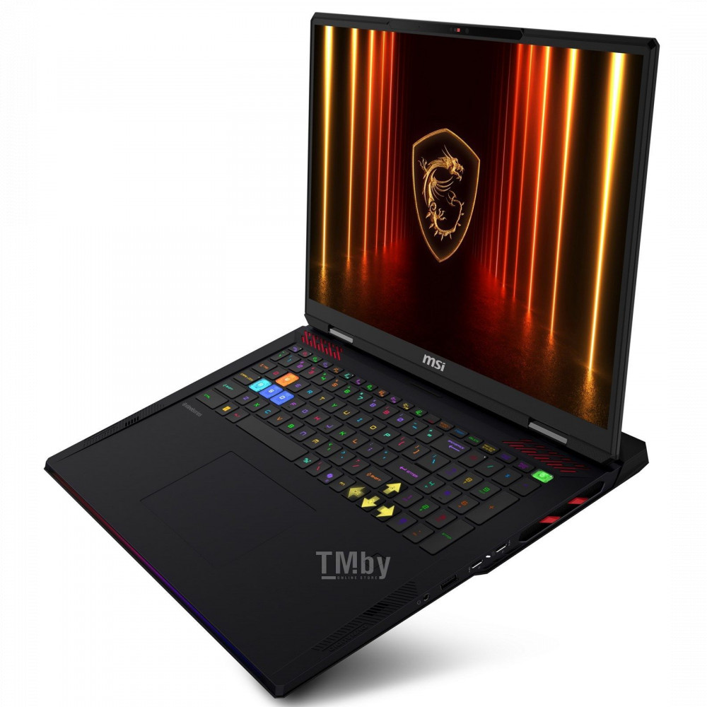 Ноутбук MSI MS-1824 Raider 18 HX AI A2XWIG-294BY Core Black 9S7-182462-294 18 ", 4K Ultra HD + 3840x2400 (16:10), Intel, Core Ultra 9, 64 Гб, 2 ТБ, NVIDIA GeForce RTX5080, Windows 11 Home - миниатюра 3