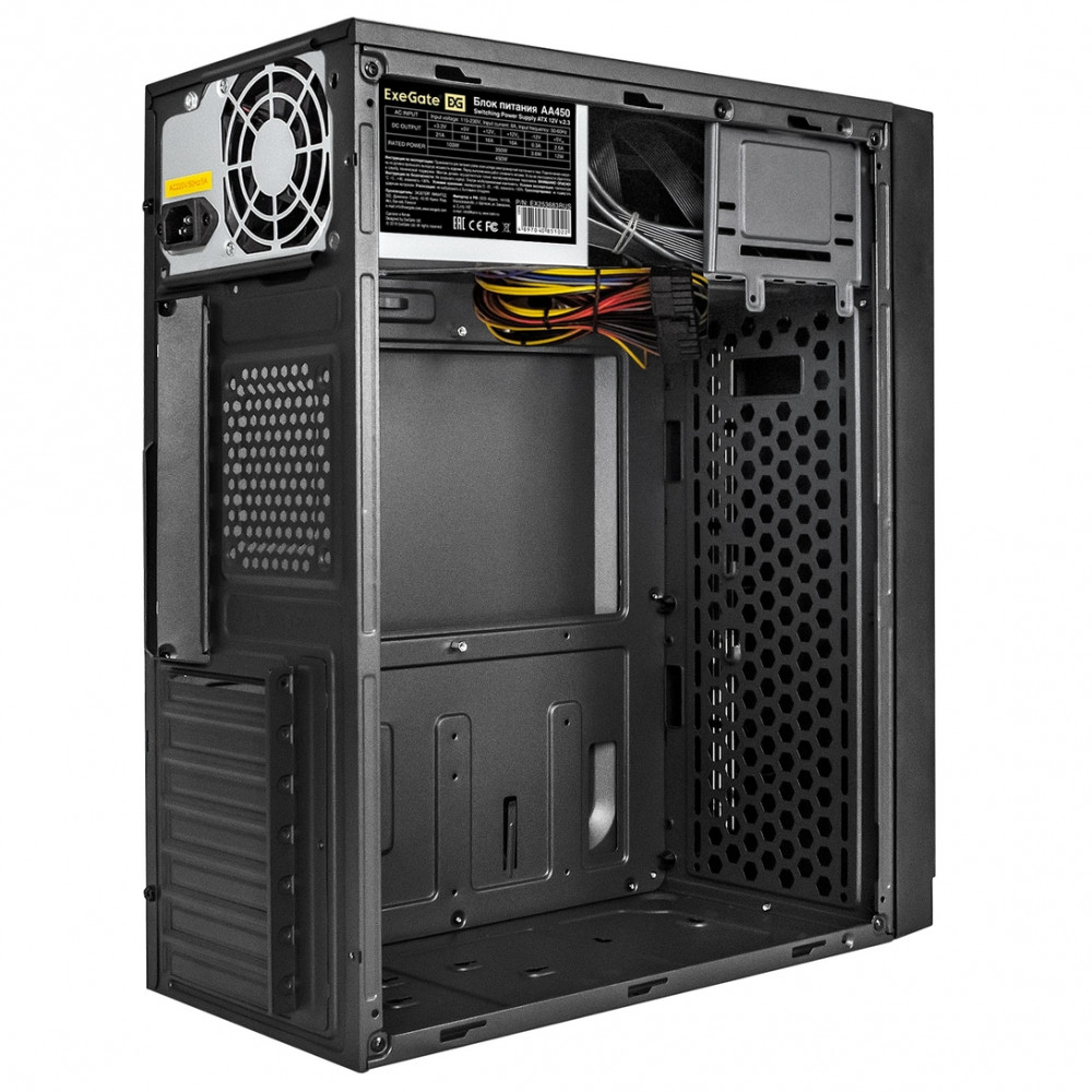 Корпус ExeGate AA-440U-AA450 EX290186RUS Mid-Tower - миниатюра 2
