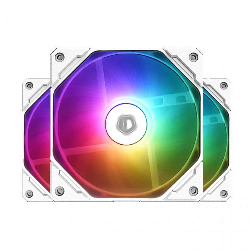 Система охлаждения ID-Cooling ID-FAN-TF-12025-ARGB-TRIO-SNOW Для системного блока - миниатюра 2