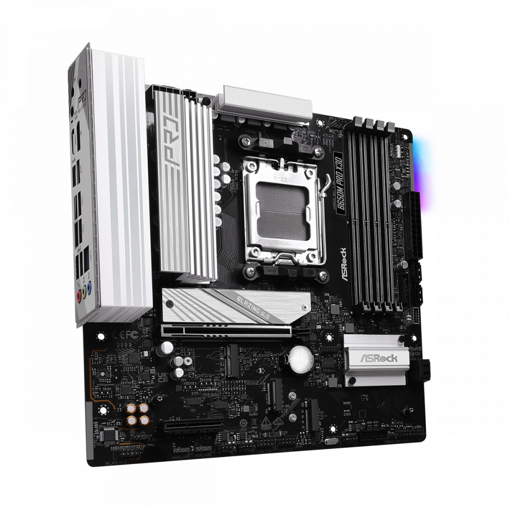 Материнская плата ASRock B650M PRO X3D Micro-ATX, AMD AM5 - миниатюра 4